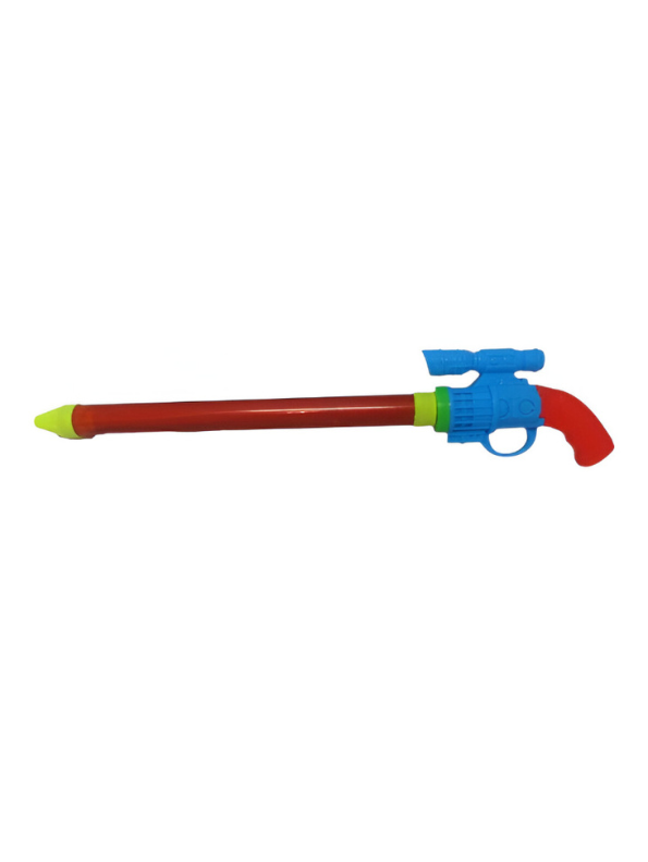 LongShot Pro – Long Barrel Water Gun | High-Pressure Pump Action Holi Pichkari for Kids Red LMI11416.