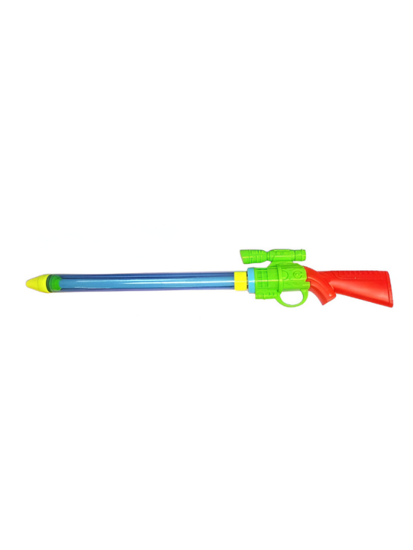 LongShot Pro – Long Barrel Water Gun | High-Pressure Pump Action Holi Pichkari for Kids Blue LMI11416.