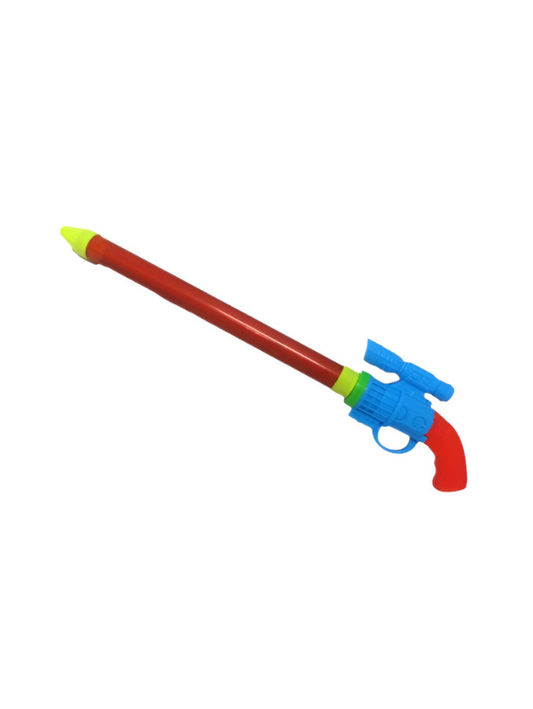 LongShot Pro – Long Barrel Water Gun | High-Pressure Pump Action Holi Pichkari for Kids Red LMI11416.