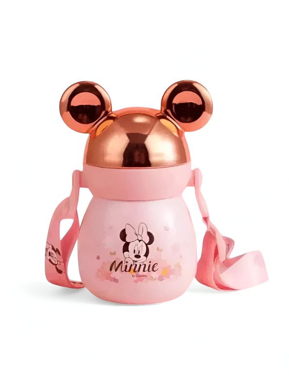 Luxurious Disney Mickey Mouse Water Bottle – Premium Kids Sipper 500ml NOV3536.