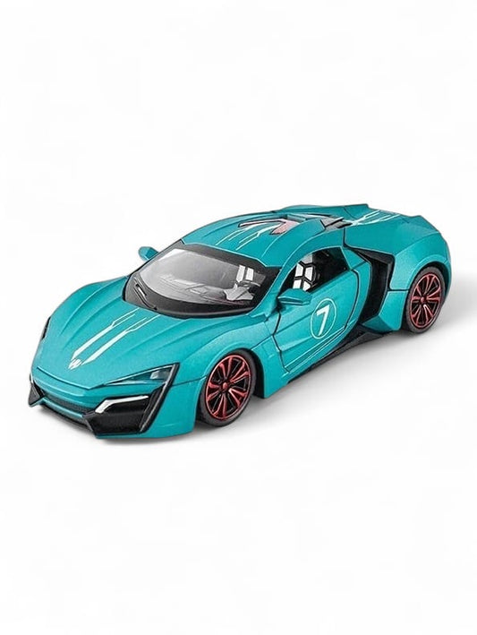 Lykan Hyper sport Model 1:24 Scale Diecast Car - Green Metal Collectible | TV-O-24 TV-O-24 - Toyloft