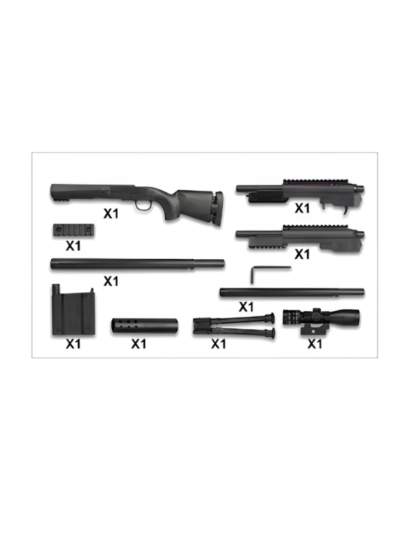 M24 Bolt-Action Sniper Rifle Toy Blaster LMI16806.