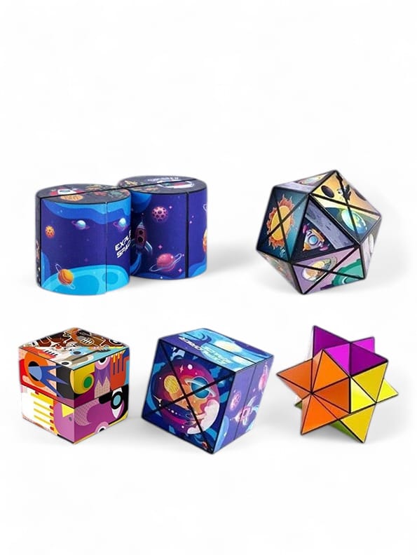 Magic Cube Educational Toy For Kids - Fun & Brain-Boosting Puzzle | NX-N-24