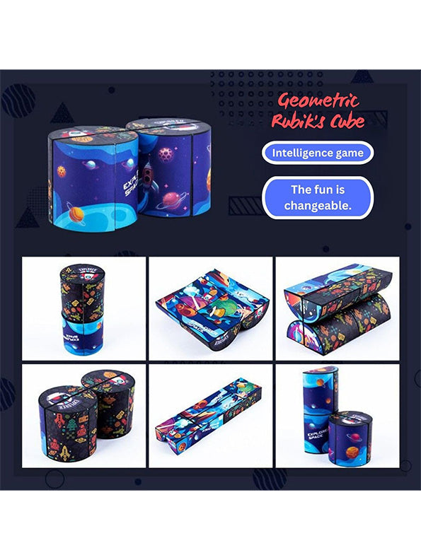 Magic Cube Educational Toy For Kids - Fun & Brain-Boosting Puzzle | NX-N-24