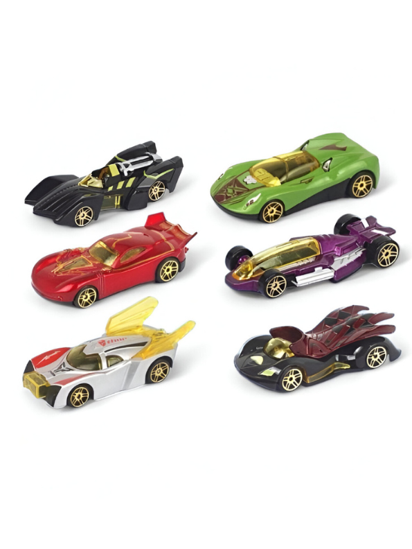 Marvel Avengers End Game Hot Wheels 6-Pack Set | Superhero Die-Cast Toy Vehicles | Iron Man, Captain America, Hulk LMI15514.