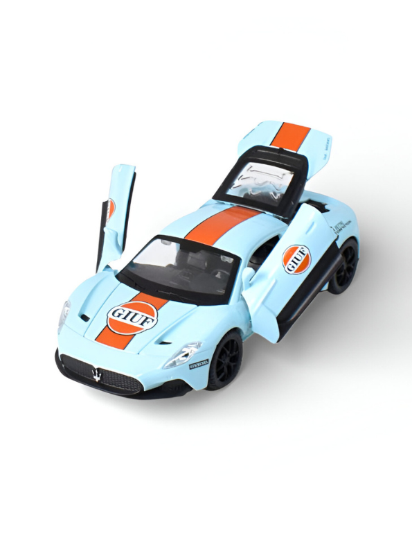 Maserati MC20 Gulf Edition Diecast Car 1:32 Scale – Limited