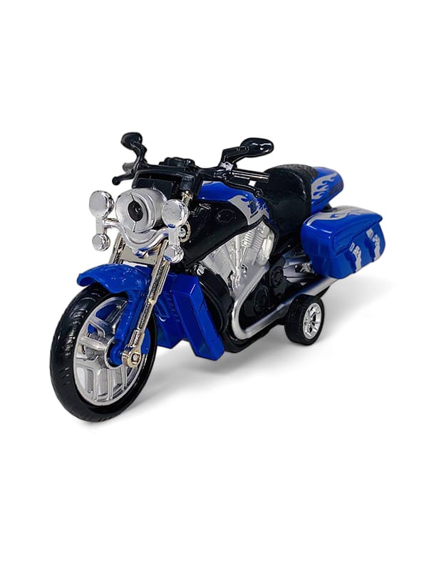 Max Motor Bike For Kids - Blue (L-M-1)