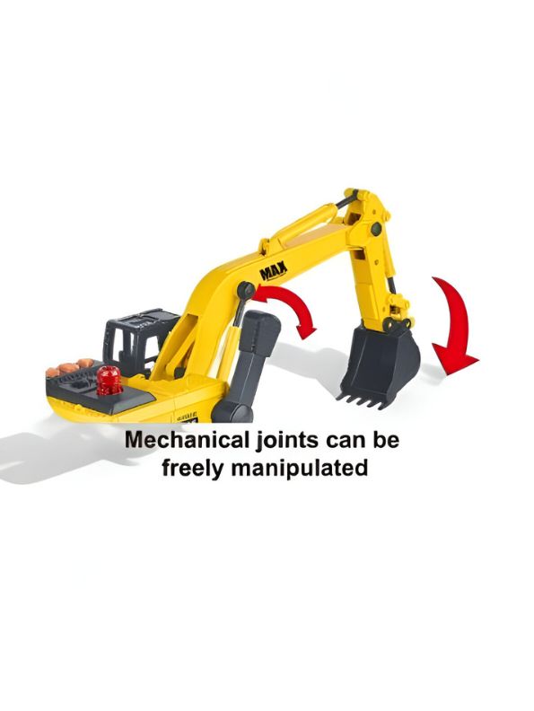Max Truck Spray Excavator – Realistic Construction Vehicle Toy for Kids with Light, Sound & Water Spray Effect LMI11299.