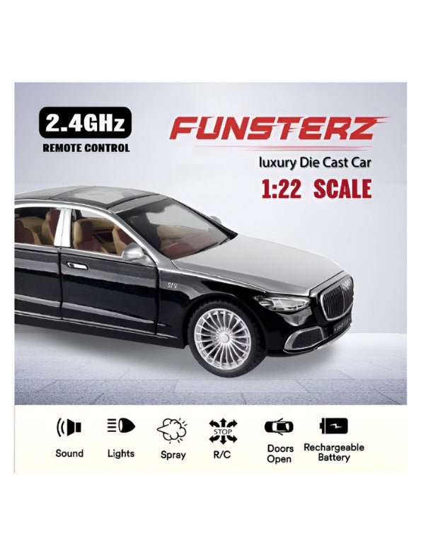 Maybach S600 Remote Control Car – Spray, Light & Sound Features TV5802.