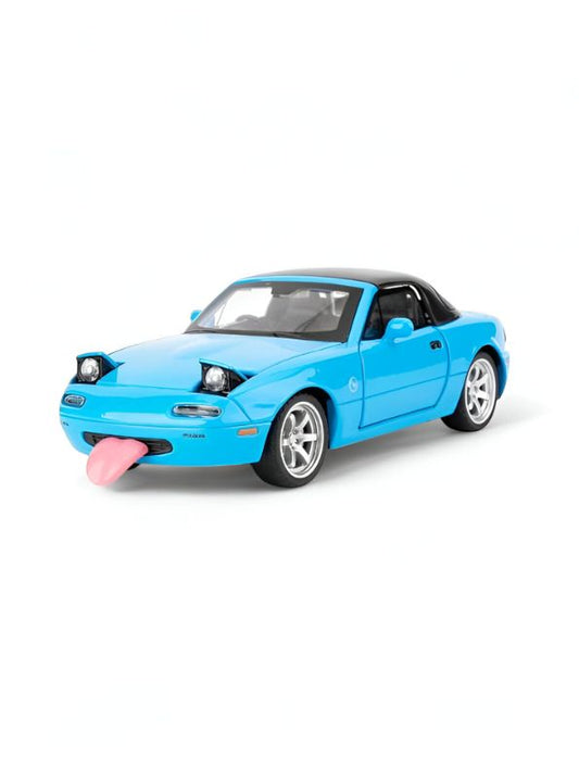 Mazda Miata MX-5 Diecast Car – 1:32 Alloy Model Toy with Pull Back Action, Openable Doors, Realistic Design – Collectible Gift for Kids & Adults TZ-OS1560.