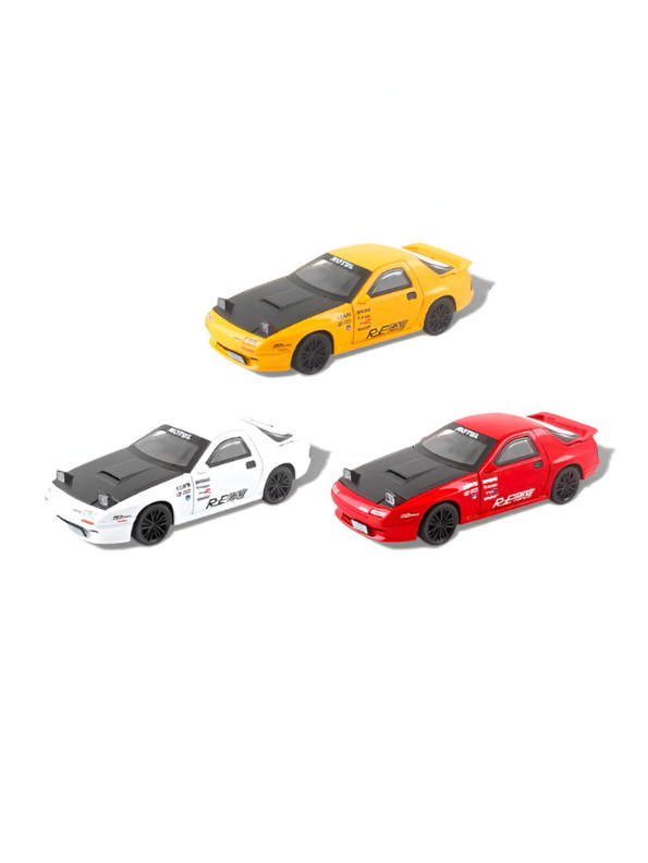 Mazda RX-7 Alloy Diecast Model Car 1:32 Scale Collectible Toy Vehicle Red LMI15612.