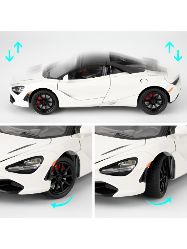 McLaren 720S Metal Model Diecast Car 1:32 Scale LMI15391.