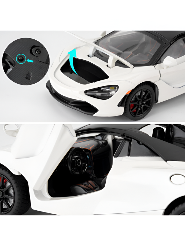 McLaren 720S Metal Model Diecast Car 1:32 Scale LMI15391.