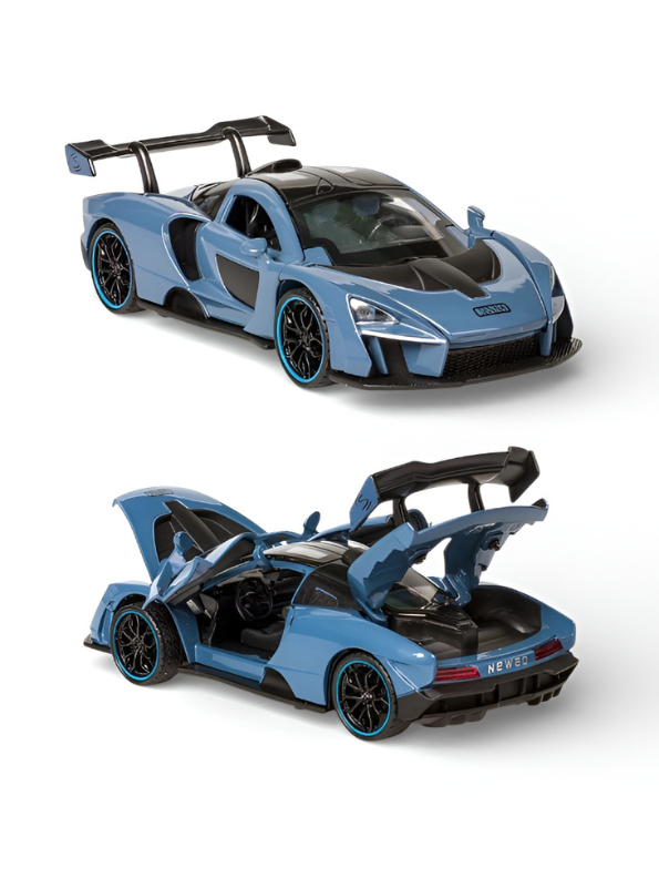 McLaren Senna Diecast Metal Car 1:32 Scale Alloy Model Supercar LMI16112.