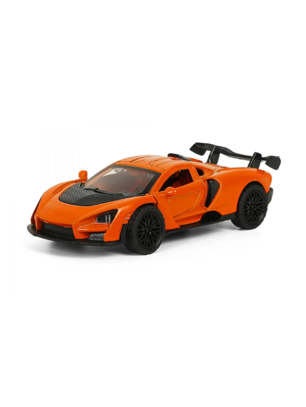McLaren Senna Diecast Metal Car 1:32 Scale Alloy Model Supercar Orange LMI16112.