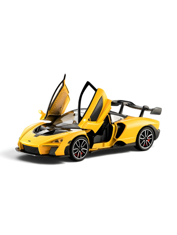 McLaren Senna Diecast Model Car | 1:32 Scale Alloy Diecast Car with Acrylic Display Box MD564