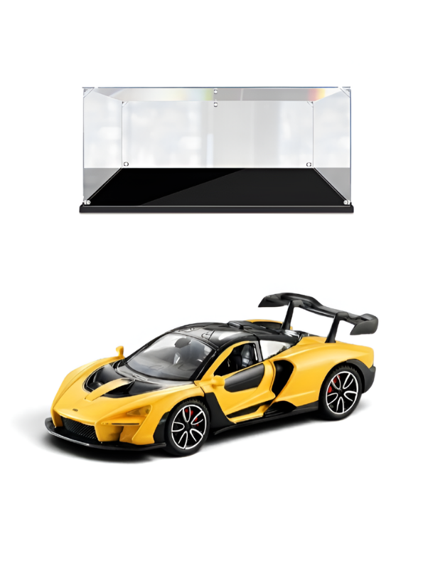 McLaren Senna Diecast Model Car | 1:32 Scale Alloy Diecast Car with Acrylic Display Box MD564