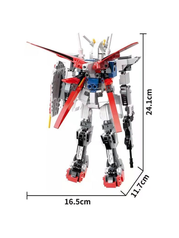 Mecha Robot Building Blocks Set – DIY Gundam Compatible Model Kit for Collectors & Kids TV5628.