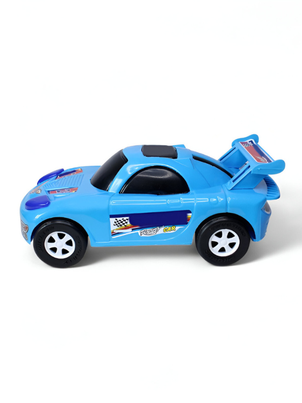 Blue - Mega Car – Pullback Toy for Kids, Big Size, Durable & Fast Action for kids.