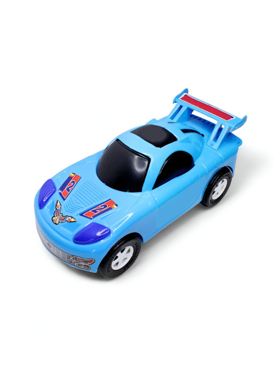 Blue - Mega Car – Pullback Toy for Kids, Big Size, Durable & Fast Action for kids.