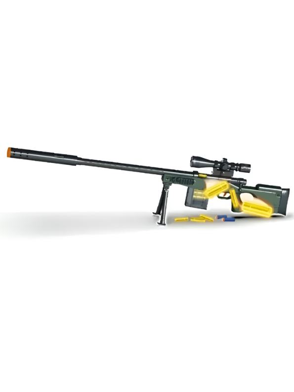 PUBG MegaForce AWM Toy Sniper with Foam Dart TV6145.