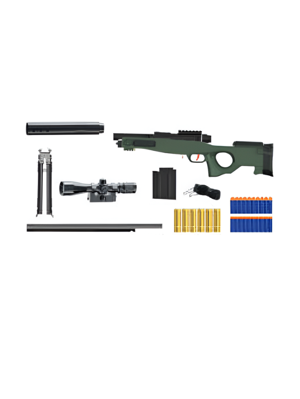 PUBG MegaForce AWM Toy Sniper with Foam Dart TV6145.