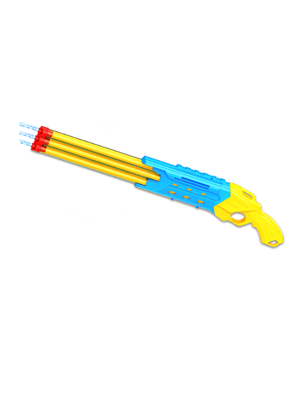 MegaShot – High-Pressure Long Distance Water Gun | Pump Action Holi Pichkari for Outdoor Games Yellow LMI14422.