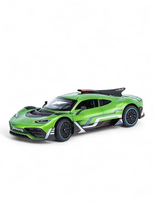 Mercedes-AMG One Model Metal Diecast Car Scale 1:24 - Green (TV-S-24) - Toyloft