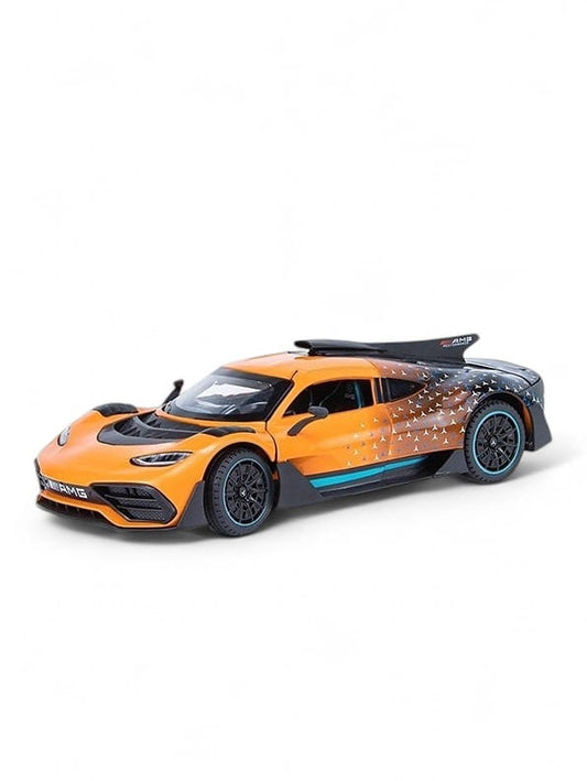 Mercedes-AMG One Model Metal Diecast Car Scale 1:24 - Orange (TV-S-24) - Toyloft