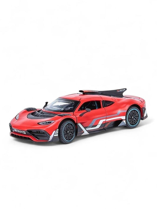 Mercedes-AMG One Model Metal Diecast Car Scale 1:24 - Red (TV-S-24) - Toyloft