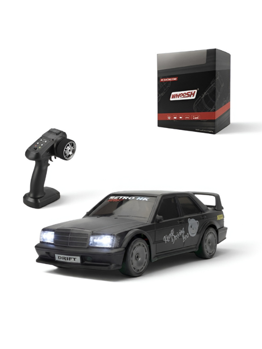Mercedes-Benz 190E Evo RC Drift Car with LED Lights & Remote Control MD574