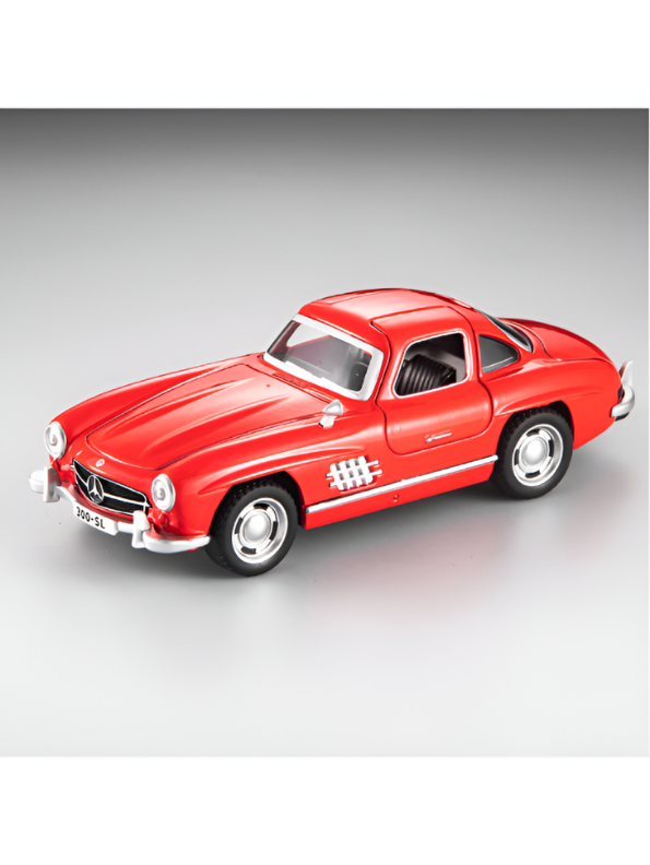 Mercedes-Benz 300SL Diecast Alloy Model Car 1:32 Scale with Acrylic Display Box MD26