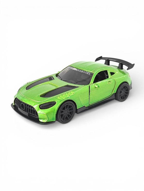 Mercedes-Benz AMG GT Diecast Car – Luxury Sports Model for Collectors & Kids Green Scale 1:32.LMI15732