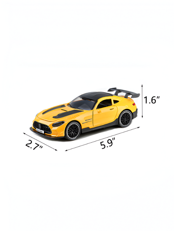 Mercedes-Benz AMG GT Diecast Car – Luxury Sports Model for Collectors & Kids Scale 1:32.LMI15732 - Free Car Inside.