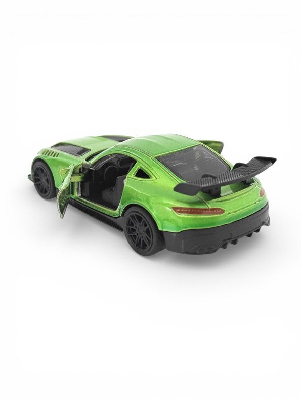 Mercedes-Benz AMG GT Diecast Car – Luxury Sports Model for Collectors & Kids Green Scale 1:32.LMI15732
