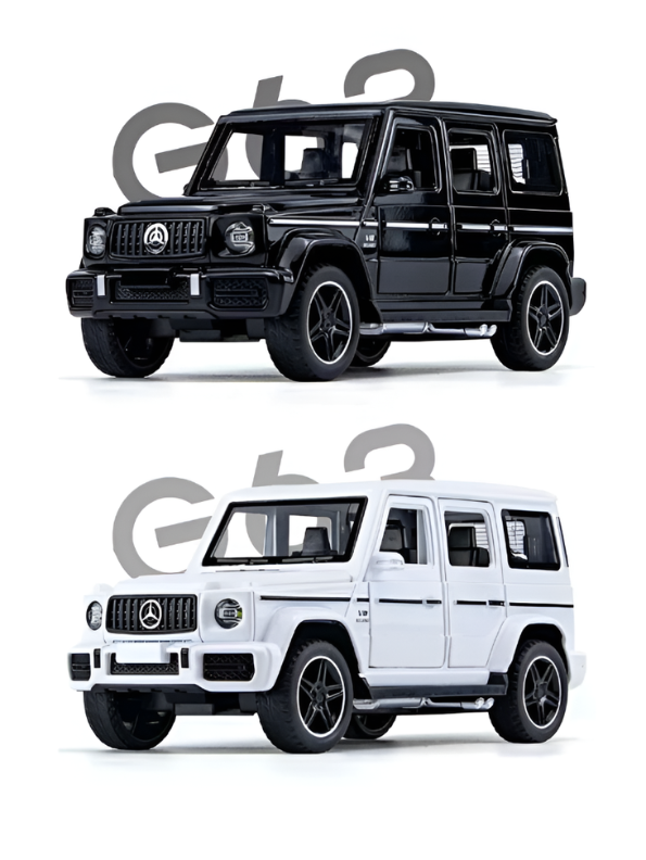 Mercedes-Benz G-Class G63 AMG Diecast Metal Toy Car 1:32 Scale SUV Model Black LMI16819.
