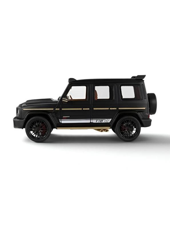 Mercedes-Benz G-Wagon Diecast SUV Model Car 1:18 Scale Collectible Car Black TV4744.