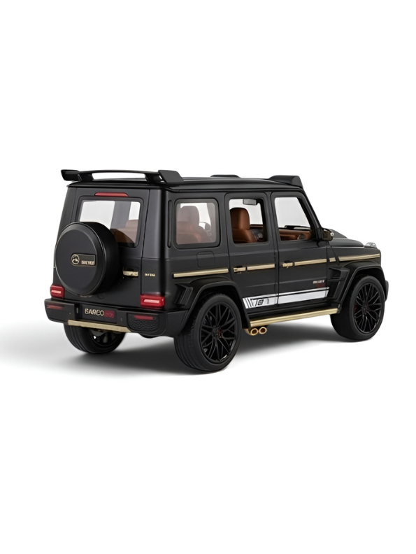 Mercedes-Benz G-Wagon Diecast SUV Model Car 1:18 Scale Collectible Car Black TV4744.