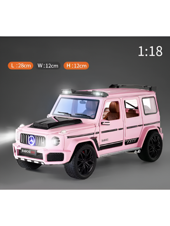 Mercedes-Benz G-Wagon Diecast SUV Model Car 1:18 Scale Collectible Car TV4744.