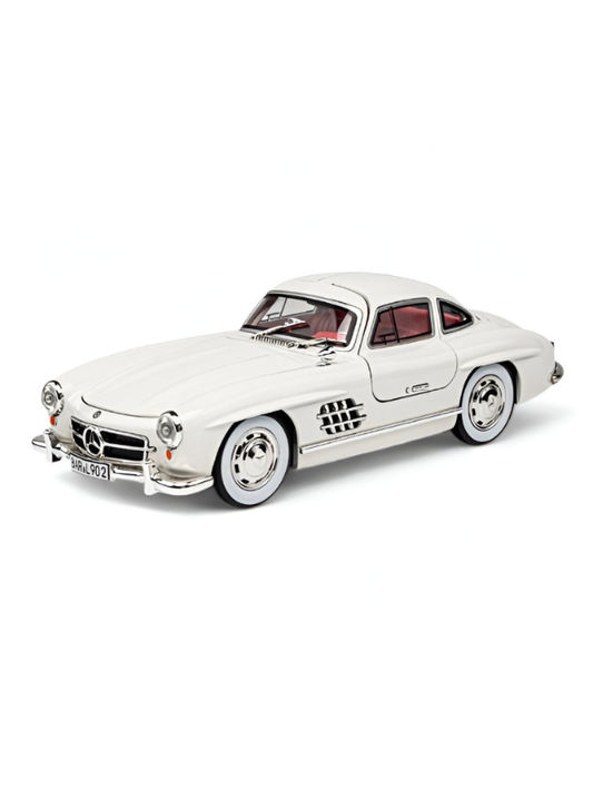 Mercedes Benz 300 SL Gullwing Metal Diecast Car for Kids Scale TV5955.