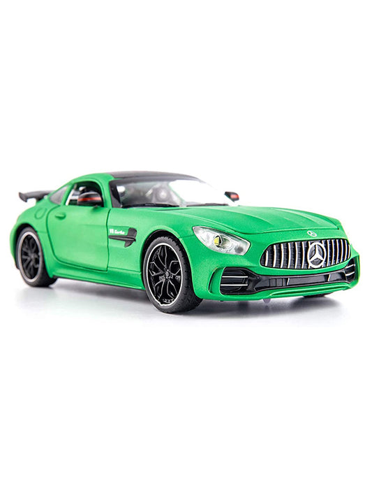 Mercedes Benz AMG GT Road Race Metal Model Diecast Car - Green - TV-S-24