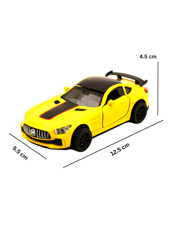 Mercedes Benz AMG GT Metal Diecast Car Model Car - Scale 1:32.