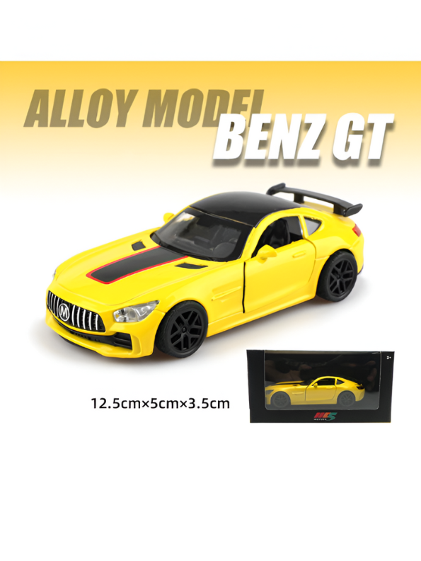 Mercedes Benz AMG GT Metal Diecast Car Model Car - Scale 1:32.