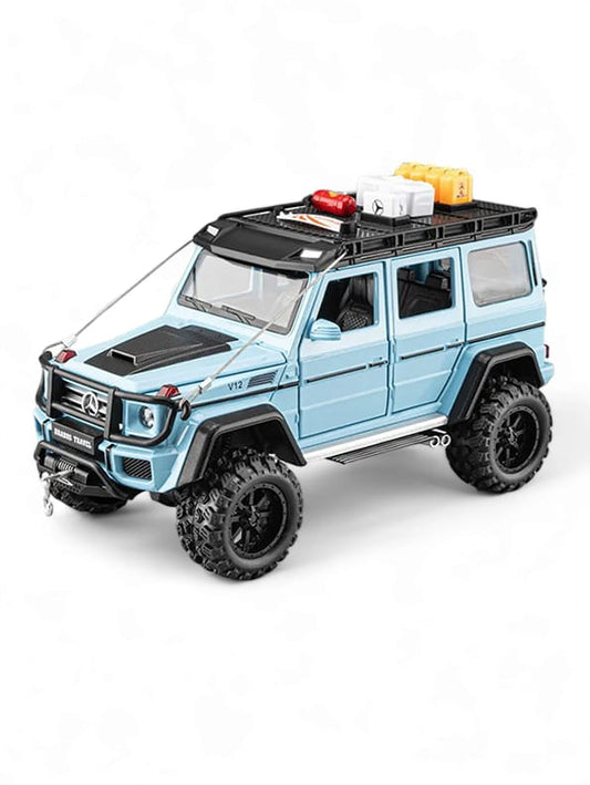 Mercedes Benz G550 Metal Model Diecast Car 1:24 - Blue (J-P) - Toyloft