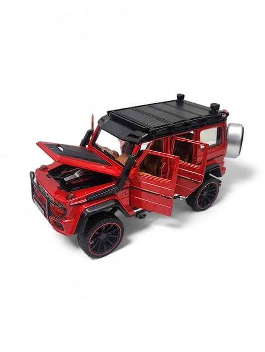 Mercedes G500 Metal Model Diecast Car - Red Scale 1:22 (T-M-16) - Toyloft