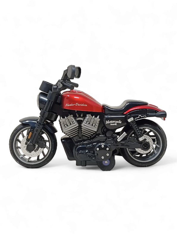 Motorbike Metal Diecast Model - Red (MD-18)