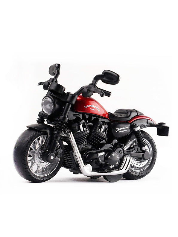 Motorbike Metal Diecast Model - Red (MD-18)