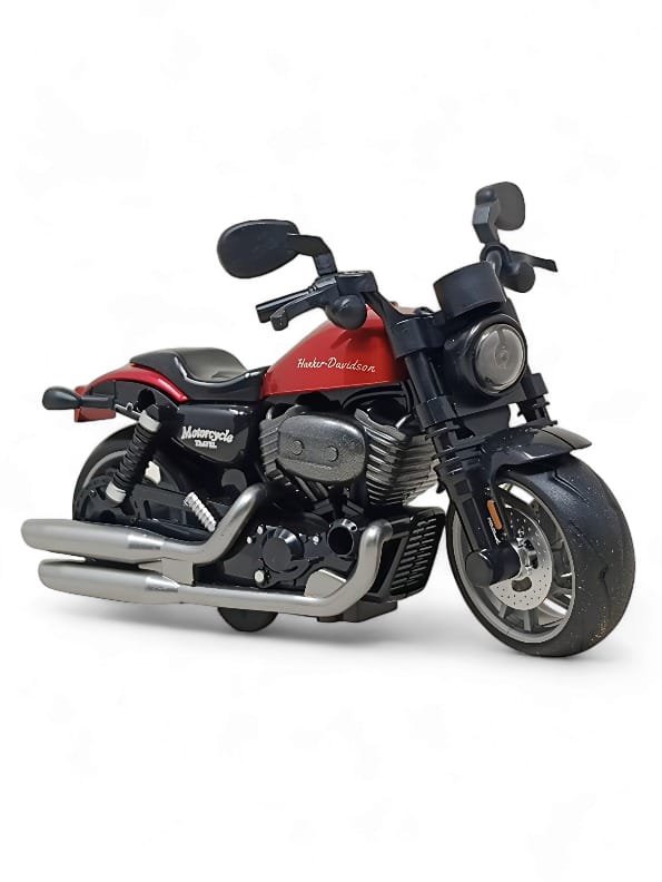 Motorbike Metal Diecast Model - Red (MD-18)