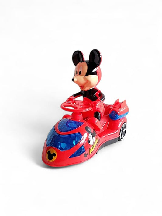 Mickey Mouse Twist Car Toy For Kids - Red (MS-S-24) - Toyloft