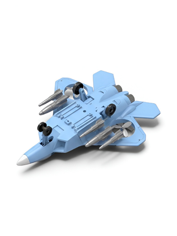 Tactical Fighter Jet Diecast Model Toy Airplane – Camouflage Toy For Kids LMI15528